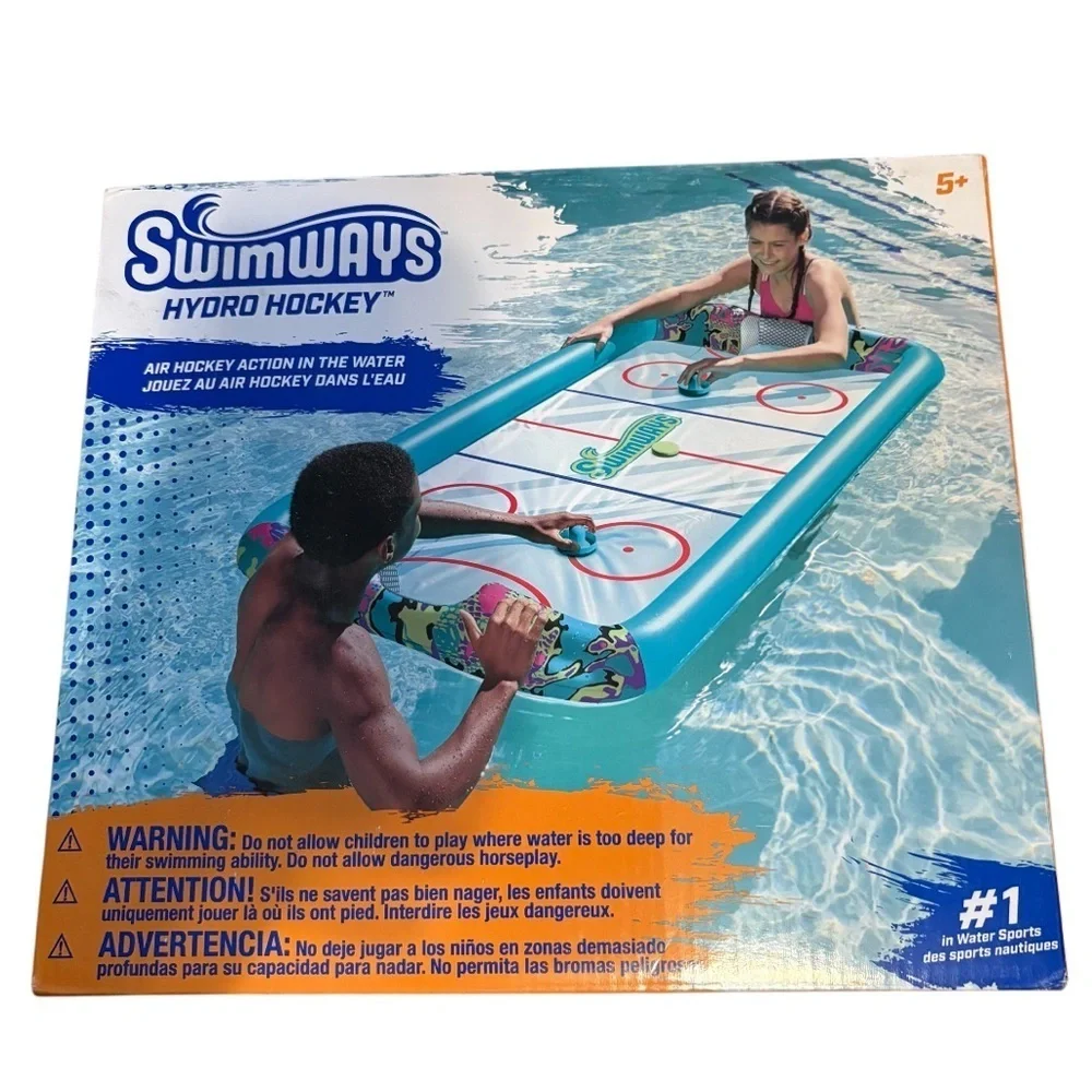 SwimWays Hydro Hockey Pool Game NEW Inflatable Toy